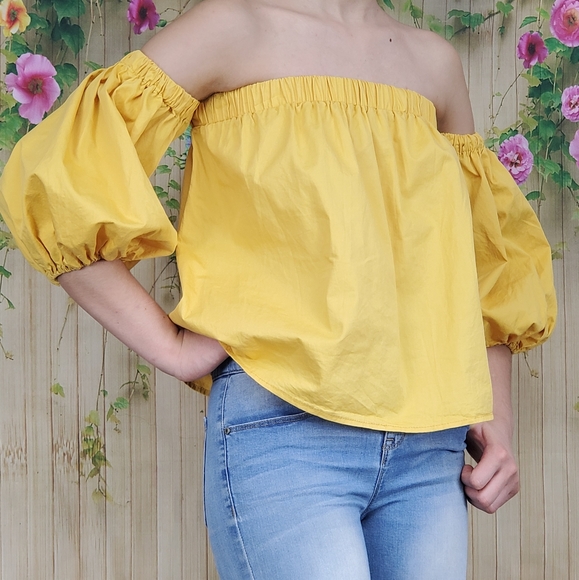 Shein/Glamaker 3/4 Sleeve Blouse - Picture 3 of 5